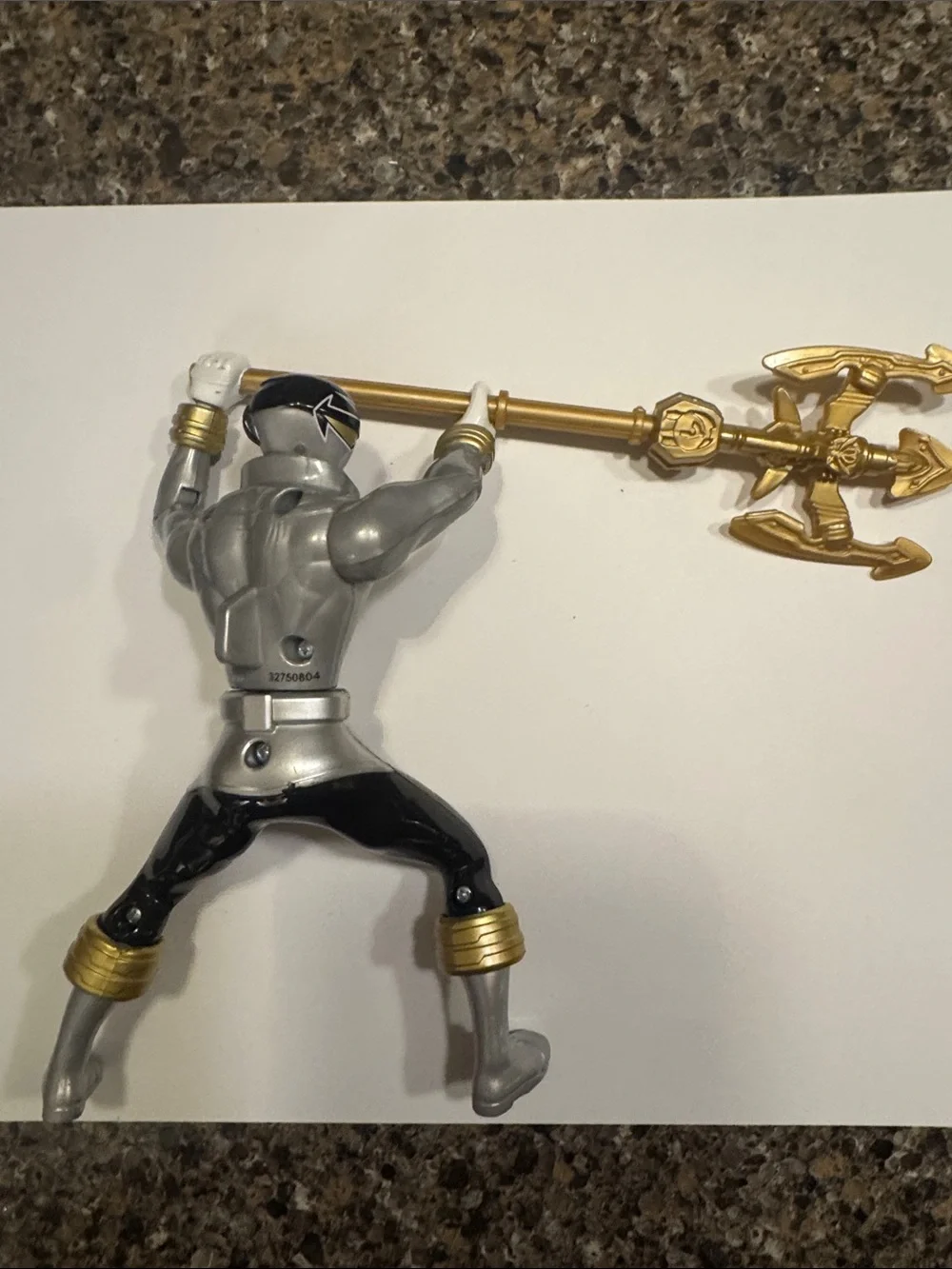 Power Ranger Action Figure Super Megaforce w/ Gold Trident from 2014